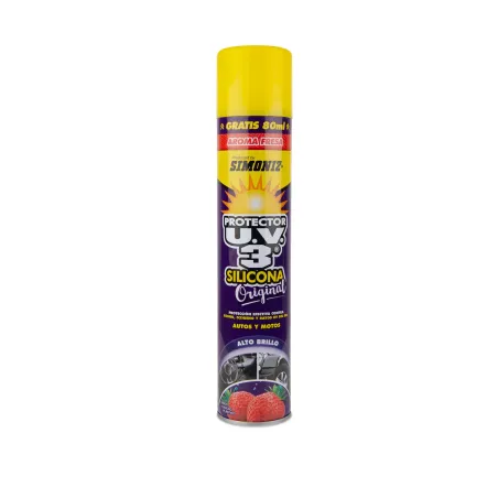  Siliconas 400ml UV3 Fresa Aerosol Protector Alto Brillo Simoniz 103380 16.949153 Siliconas 400ml UV3 Fresa Aerosol Protector Al