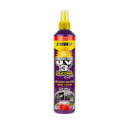  Siliconas 300ml UV3 Fresa Protector Alto Brillo Simoniz 103264 14.322034 Siliconas 300ml UV3 Fresa Protector Alto Brillo Simoni