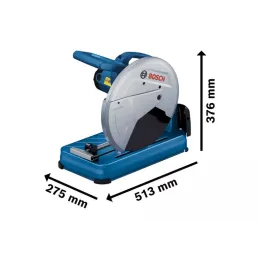Tronzadora de Metal GGCO 230 2300W Bosch 0601B560E0 Bosch-Tronzadora de Metal GGCO 230 2300W Bosch 0601B560E0 Corta más rápido y