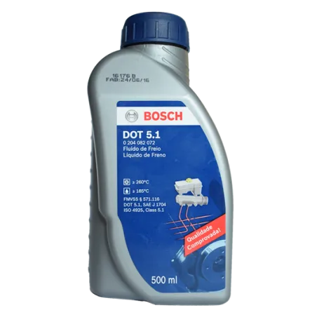  Liquido de Frenos DOT 5.1 x500ml Bosch 0204082072 28.813559 Liquido de Frenos DOT 5.1 x500ml Bosch 0204082072 Tipo :Frenos Nomb