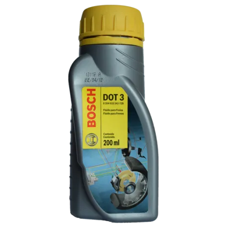  Liquido de Frenos DOT 3 x200ml Bosch 0204032342 8.135593 Liquido de Frenos DOT 3 x200ml Bosch 0204032342 Tipo :Frenos Nombre :D