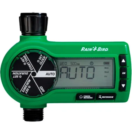  Programador de Riego Automatico Profesional grifo 3/4 a bateria, Alto Flujo Baja Presion, 1ZEHTMR Rain Bird 209.322034 Programa