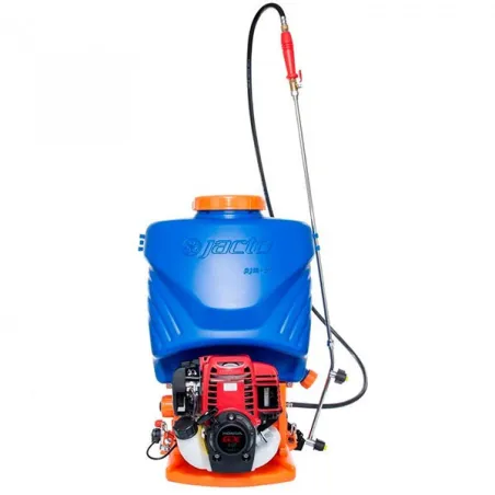  Pulverizador agricola motorizada Jacto 25L PJM-25 a gasolina Honda GX-35-35cc-4 tiempos 1844.067797 Pulverizador agricola motor
