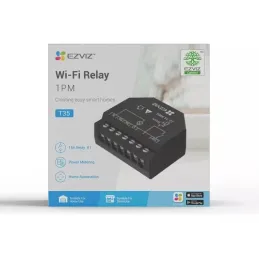 Relay para Domotica T35 1 Canal WIFI Admite 240V EZVIZ CS-T3 304800312 ezviz-Relay para Domotica T35 1 Canal WIFI Admite 240V EZ