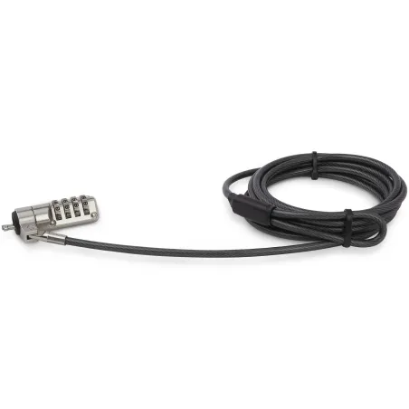  Cable de Seguridad 2m con Candado de Combinación 4D StarTech LTLOCK4D 95.762712 Cable de Seguridad 2m con Candado de Combinació
