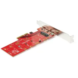 Tarjeta Adaptador interfaz PCI Express 3.0 x4 a M.2 para SSD NGFF AHCI o NVMe StarTech PEX4M2E1 startech-Tarjeta Adaptador inter