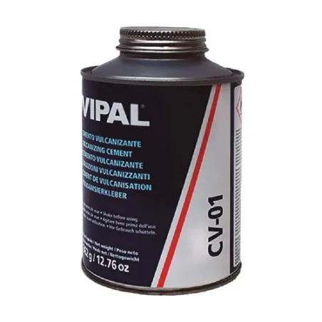  Cemento Vulcanizante 362gr LataPegamento para Parches al Frio Vipal CV-01 61.016949 Cemento Vulcanizante 362gr LataPegamento pa