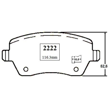  Pastillas de Freno Ceramica Renault Clio Nissan Tilda 8553-D1435 DEL Mutec DG1435S 79.661017 Pastillas de Freno Ceramica Renaul