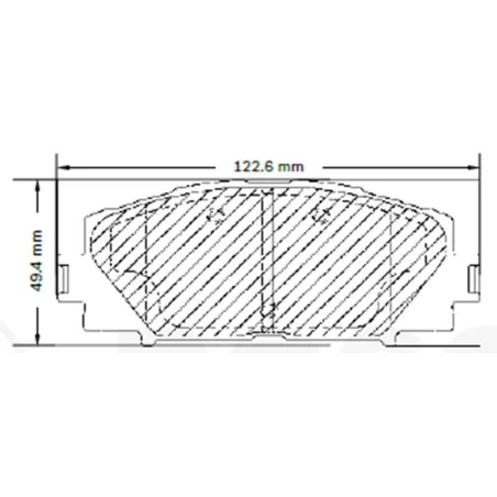  Pastillas de Freno Ceramica Toyota Yaris Prius C Lexus CT200h Scion iQ 8301-D1184 DEL Bosch F03B076531 136.440678 Pastillas de 