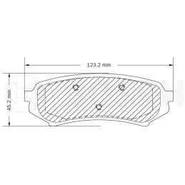 Pastillas de Freno Ceramica Toyota Land Cruiser 7640-D773 TRAS Bosch F03B050028 Bosch-Pastillas de Freno Ceramica Toyota Land Cr