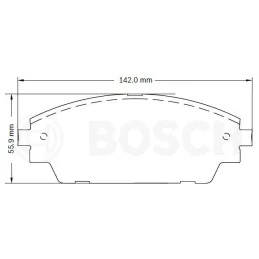 Pastillas de Freno Ceramica Mazda 3 CX-3 CX-30 8952-D1728 Beste D1728.8952 beste-Pastillas de Freno Ceramica Mazda 3 CX-3 CX-30 