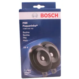 Claxon Platillo PB9 24V 350/420Hertz Bocina Bosch 0986AH0703 Bosch-Claxon Platillo PB9 24V 350/420Hertz Bocina Bosch 0986AH0703 