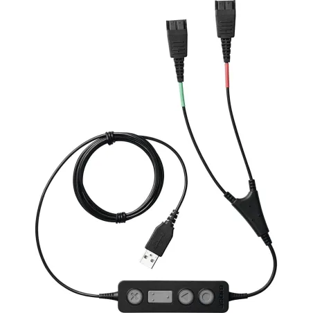 Adaptador para auriculares Jabra LINK 265 USB 265-09 0 Adaptador para auriculares Jabra LINK 265 USB 265-09  AB000GNK03 1 Jabra