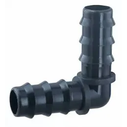  Codo Simple dentado 20x20mm B100U para Riego por Goteo HDPE Akaona 15.423729 Codo Simple dentado 20x20mm B100U para Riego por G