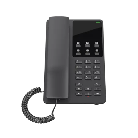  Telefono IP Hotelero Grandstream GHP-621 2SIP 6TeclasProgramables Negro 150.847458 Telefono IP Hotelero Grandstream GHP-621 2SI