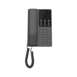 Telefono IP Hotelero Grandstream GHP-621 2SIP 6TeclasProgramables Negro Grandstream-Telefono IP Hotelero Grandstream GHP-621 2SI