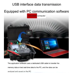 Megometro Uni-t UT-516B 12000V 10TΩ AC1000V/DC750V DAR IP Medicion Comparativa UNI-T-Megometro Uni-t UT-516B 12000V 10TΩ AC1000V