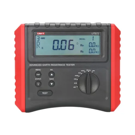 Telurometro Uni-t UT-572 Puesta de Tierra Avanzado UNI-T-Telurometro Uni-t UT-572 Puesta de Tierra Avanzado El UT572 se utiliza 