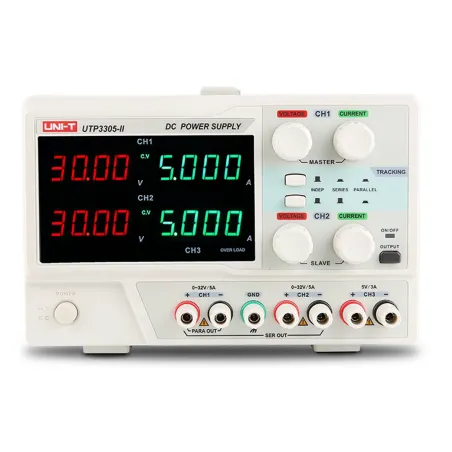 Fuente de Alimentacion UNI-T UTP3305-II 3CH Ajustable 335W 32V 5A Serie y Paralelo UNI-T-Fuente de Alimentacion UNI-T UTP3305-II