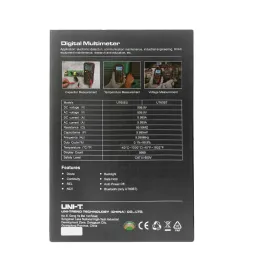 Multimetro Uni-t UT-60BT True RMS 1000 AC/DC Corriente Resistencia Condensador Frec Temp Diodo Continuidad bluetooh UNI-T-Multim
