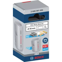 Sierra copa HSS Cobaltada 35mm Multimaterial PRO Bosch 2608901504 Bosch-Sierra copa HSS Cobaltada 35mm Multimaterial PRO Bosch 2