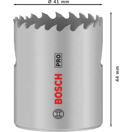  Sierra copa HSS Cobaltada 41mm Multimaterial PRO Bosch 2608901508 44.067797 Sierra copa HSS Cobaltada 41mm Multimaterial PRO Bo