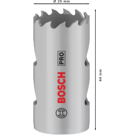  Sierra copa HSS Cobaltada 25mm Multimaterial PRO Bosch 2608901498 38.983051 Sierra copa HSS Cobaltada 25mm Multimaterial PRO Bo