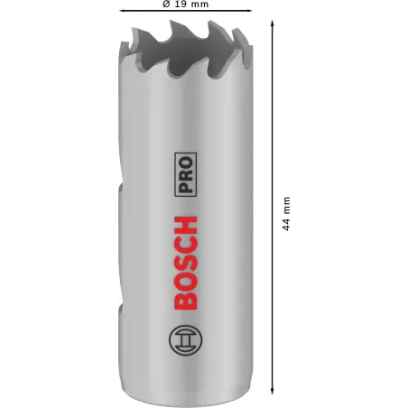  Sierra copa HSS Cobaltada 19mm Multimaterial PRO Bosch 2608901493 33.050847 Sierra copa HSS Cobaltada 19mm Multimaterial PRO Bo