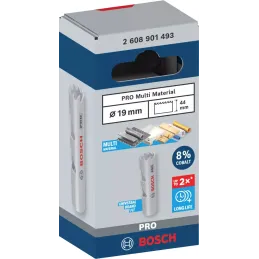 Sierra copa HSS Cobaltada 19mm Multimaterial PRO Bosch 2608901493 Bosch-Sierra copa HSS Cobaltada 19mm Multimaterial PRO Bosch 2