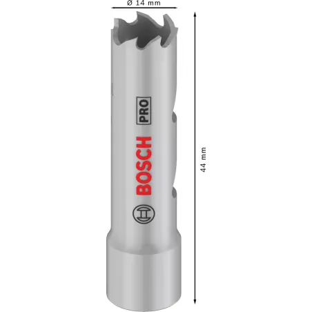  Sierra copa HSS Cobaltada 14mm Multimaterial PRO Bosch 2608901490 33.050847 Sierra copa HSS Cobaltada 14mm Multimaterial PRO Bo