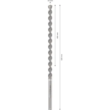  Broca SDS max-4 22mm x400x520mm Bosch 2608706787 193.220339 Broca SDS max-4 22mm x400x520mm Bosch 2608706787 Para taladros de m