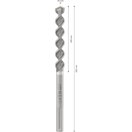  Broca SDS max-4 20mm x200x320mm Bosch 2608706783 154.237288 Broca SDS max-4 20mm x200x320mm Bosch 2608706783 Para taladros de m