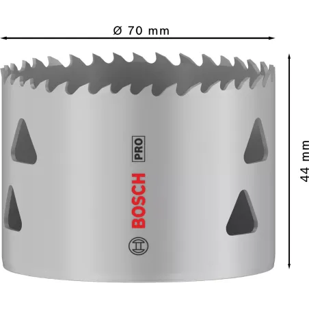  Sierra copa Multimaterial Cobaltada 70mm Bosch 2608901524 71.186441 Sierra copa Multimaterial Cobaltada 70mm Bosch 2608901524 P