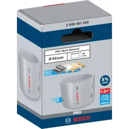 Sierra copa Multimaterial Cobaltada 64mm Bosch 2608901520 Bosch-Sierra copa Multimaterial Cobaltada 64mm Bosch 2608901520 Para b