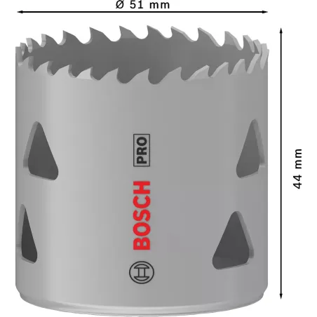  Sierra copa Multimaterial Cobaltada 51mm Bosch 2608901513 49.152542 Sierra copa Multimaterial Cobaltada 51mm Bosch 2608901513 D