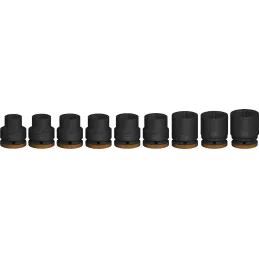 Juego Dados Impacto 9pzas 17 19 21 22 23 24 27 30 32mm E3/4 Corto Bosch 2608003041 Bosch-Juego Dados Impacto 9pzas 17 19 21 22 2
