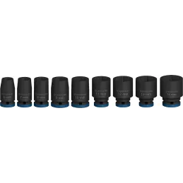 Juego Dados Impacto 9pzas 6 7 8 9 10 11 12 13 14mm E1/4 Corto Bosch 2608003034 Bosch-Juego Dados Impacto 9pzas 6 7 8 9 10 11 12 