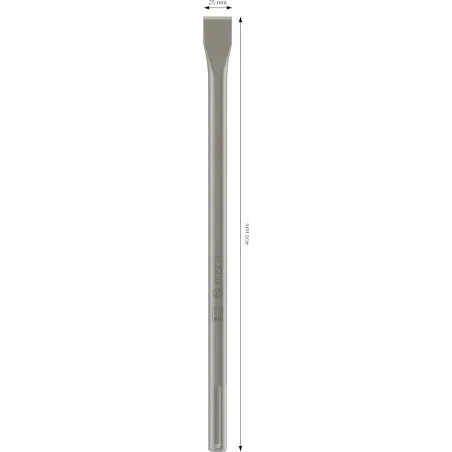  Cincel SDS Max-4C Plano 25x400mm Bosch 2608690556 61.016949 Cincel SDS Max-4C Plano 25x400mm Bosch 2608690556 Para taladros de 