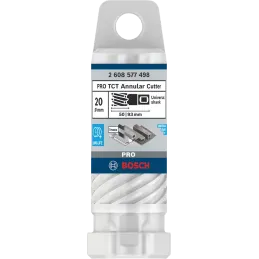 Broca Anular TCT 20mm x50x93mm Metal Bosch 2608577498 Bosch-Broca Anular TCT 20mm x50x93mm Metal Bosch 2608577498 Larga vida úti