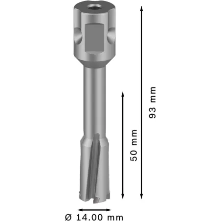 Broca Anular TCT 14mm x50x93mm Metal Bosch 2608577495 Bosch-Broca Anular TCT 14mm x50x93mm Metal Bosch 2608577495 Larga vida úti