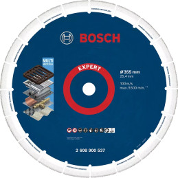 Disco Corte Diamantado Metal 355mm x25.4mm Bosch 2608900537 Bosch-Disco Corte Diamantado Metal 355mm x25.4mm Bosch 2608900537 Di