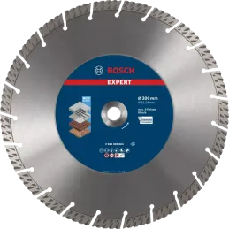 Disco Corte Diamantado Multimaterial 12" 300x22.23mm Bosch 2608900664 Bosch-Disco Corte Diamantado Multimaterial 12" 300x22.23mm