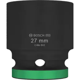 Dado Impacto 27mm E1/2" Corto Bosch 2608003056 Bosch-Dado Impacto 27mm E1/2" Corto Bosch 2608003056 -2608.003.056-000- 2