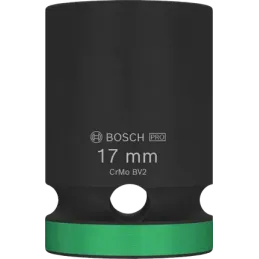 Dado Impacto 17mm E1/2" Corto Bosch 2608003048 Bosch-Dado Impacto 17mm E1/2" Corto Bosch 2608003048 -2608.003.048-000- 3