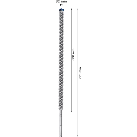  Broca SDS Max-8X 32mm x600x720mm Martillo Expert Bosch 2608900256 458.474576 Broca SDS Max-8X 32mm x600x720mm Martillo Expert B