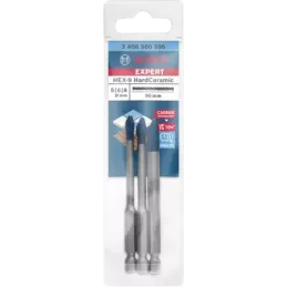 Broca Ceramica Dura 5,6,8mm 3Pzas HEX-9 Bosch 2608900595 Bosch-Broca Ceramica Dura 5,6,8mm 3Pzas HEX-9 Bosch 2608900595 -2608.90