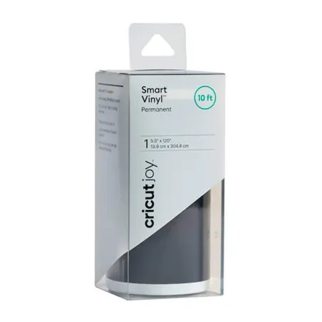  Vinilo permanente smart Negro Rollo 13.9cmx3m Cricut 2007352 53.389831 Vinilo permanente smart Negro Rollo 13.9cmx3m Cricut 200