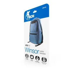 Mochila para portatil Winsor 15.6" Azul Xtech XTB-212 Xtech-Mochila para portatil Winsor 15.6" Azul Xtech XTB-212 Para laptops d