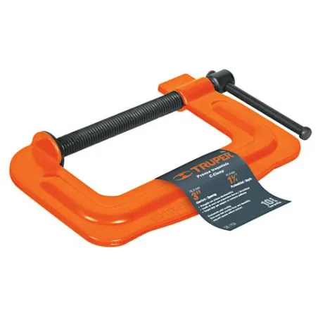 Prensa de Acero 2" Troqueladas con manija deslizante en T, uso general, PTR-2 17666 Truper 5.508475 Prensa de Acero 2" Troquela