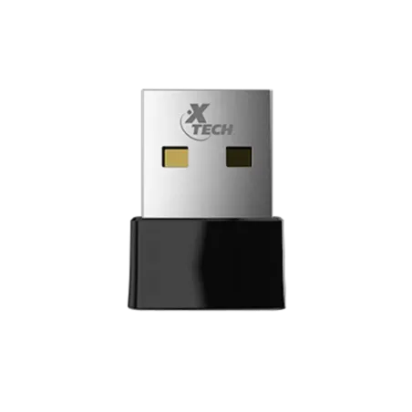  Adaptador de Red USB2.0 Xtech XTC-600  38.135593 Adaptador de Red USB2.0 Xtech XTC-600  Tecnología inalámbrica AC para hasta 60